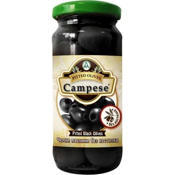 Image 1 of Campese Черни маслини без костилка Campese 235гр