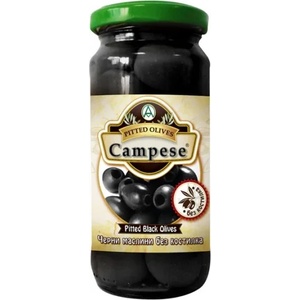 Campese Черни маслини без костилка Campese 235гр