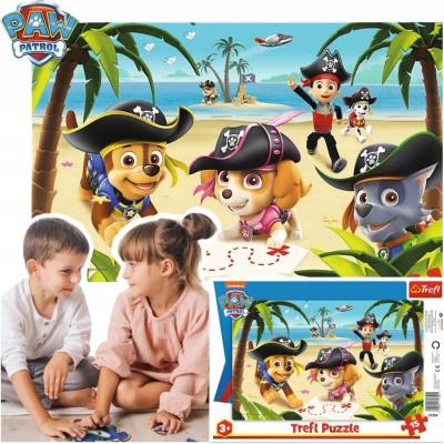 Trefl deskové Přátelé z Tlapkové patroly/Paw Patrol 33 x 23 cm 15 dílků