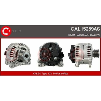ALTERNATOR 12V 140A CAL15259AS