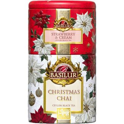 Basilur 2v1 Christmas plech 30 g & 70 g