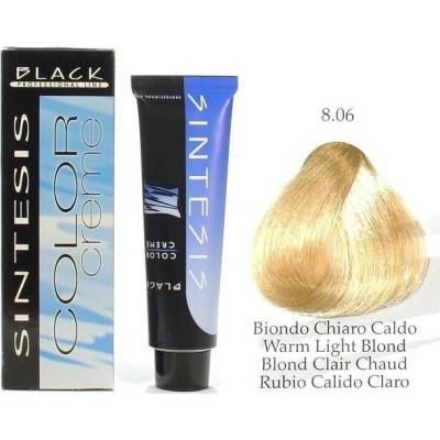 Black Sintesis Color Creme 8-06 teplý svetlý blond 100 ml
