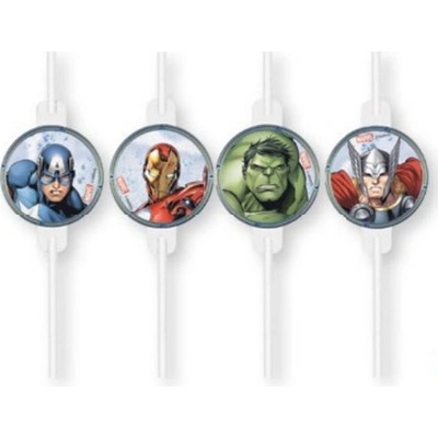 Procos Slamky s motívom Avengers 4 ks
