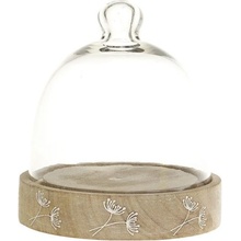 Chic Antique Drevený servírovací podnos s poklopom Tours Tray 14x16 cm