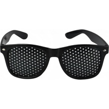 Ajurvédské brýle (děrované) Bist Classic - černé