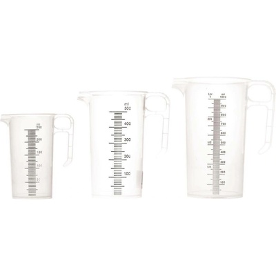 Gastrofans Sada odměrných nádob Pro Measure - 250, 500, 1000 ml - polypropylen