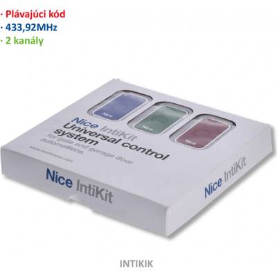 Sada vysílačů INTI2B, INTI2R, INTI2G a přijímače OX2