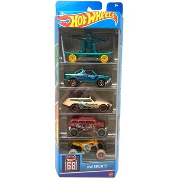 Mattel Hot Wheels Autíčka 5 kusov 251806