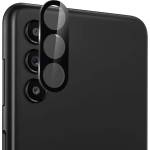 Techsuit Протектор за камера за Samsung Galaxy S24 - Цяло стъкло на камерата - черен