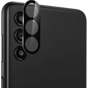 Techsuit Протектор за камера за Samsung Galaxy S24 - Цяло стъкло на камерата - черен