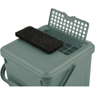 Rotho Odpadkový kôš Bio plast zelený 9 l