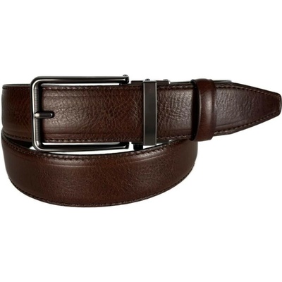 Penny Belts Kožený opasek 35-051-Z4-506 tmavě hnědý