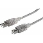 Manhattan USB Cable MANHATTAN Type B 1.8 - mallbg - 22,00 лв