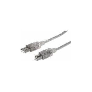 Manhattan USB Cable MANHATTAN Type B 1.8 - mallbg - 22,00 лв