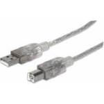 Manhattan USB Cable MANHATTAN Type B 1.8 - mallbg - 22,10 лв