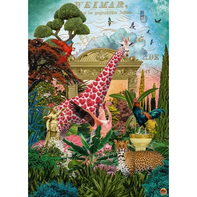 HEYE Fauna Fantasies Žirafia láska 1000 dielov