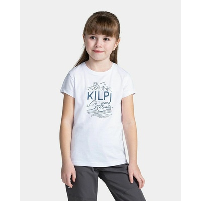Kilpi Памучна тениска за момичета Kilpi MALGA-JG Бяла Kilpi | Byal | Момичешки | 110