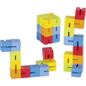 Image 1 of Goki Дървен пъзел Goki - Кубчета (HS012)