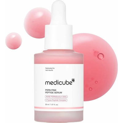 Medicube PDRN Pink Peptide Serum spevňujúce pleťové sérum s peptidmi 30 ml