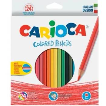 Image 1 of CARIOCA - Комплект цветни моливи - 24 броя (40381)
