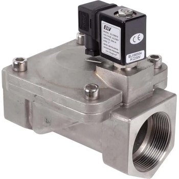 Image 1 of ELV ELV30 2" 230V (0.5-13 bar) Магнет вентил нормално затворен неръждаема стомана (ELV30010)