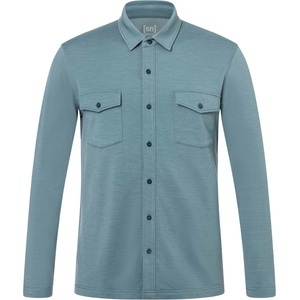 super. natural Мъжка риза с копчета super. natural Adventure Shirt Merino shirt - Stormy Weather - размер XXL (216-4298-0615)