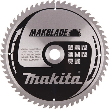 Makita pilový kotouč 305x30 60T =oldB-03589 B-09036