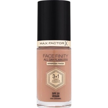 Max Factor Facefinity All Day Flawless SPF20 tekutý make-up s uv ochranou C85 Caramel 30 ml