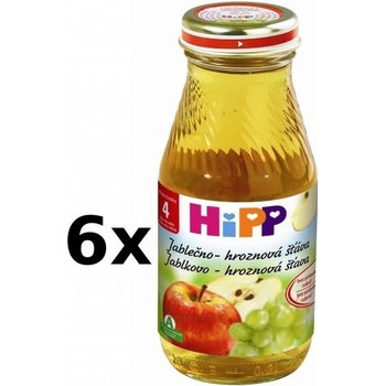 HiPP jablkovo-hroznová 6x200 ml