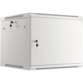 Lanberg Комуникационен шкаф Lanberg rack cabinet 19" wall-mount 9U/600x600 for self-assembly with metal door grey (flat pack) (WF01-6609-00S)