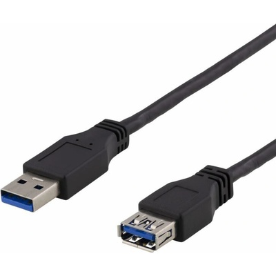 Deltaco USB3-241,USB 3.1 A-A, 1m