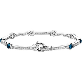 Ti Sento Сребърна гривна Ti Sento 2892DB (2892DB)