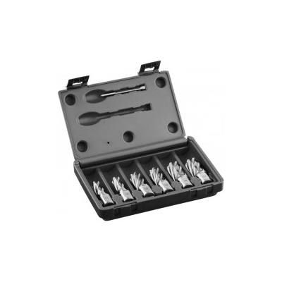 Euroboor Боркорони Ø 12-22 hss, комплект 6+1, hcs. kit/tf (hcs.kit/tf)