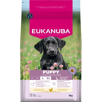 Eukanuba Puppy Large kura 3 kg