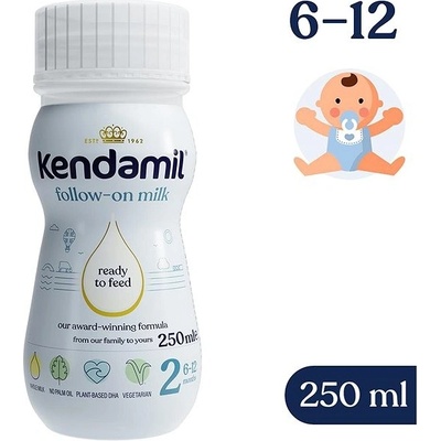 Kendamil Tekuté pokračovacie mlieko 2 250 ml