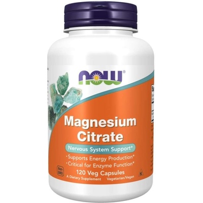 NOW Magnesium Citrate, 120 капсули, Now