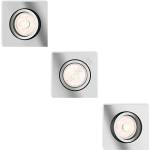 Philips 50403/11/PN - Комплект 3x Осветление за окачен таван DONEGAL 1xGU10/5, 5W/230V (P1946)