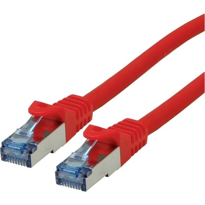 Roline 21.15.2815 RJ45 CAT 6A S/FTP, 5m, červený