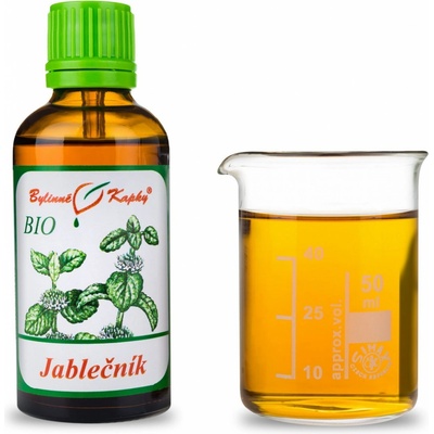 Bylinné kapky JABLEČNÍK BIO KAPKY tinktura 50 ml