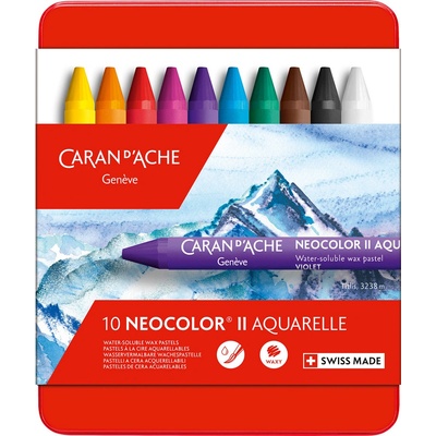 CARAN D'ACHE Neocolor II 10 farieb