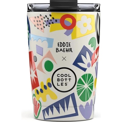 Cool Bottles Xclusive! Nerezový termohrnek Eddie Baehr Electric Garden 330 ml