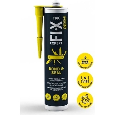 TKK Fi-X EXPERT BOND & SEAL lepidlo 290 ml biele