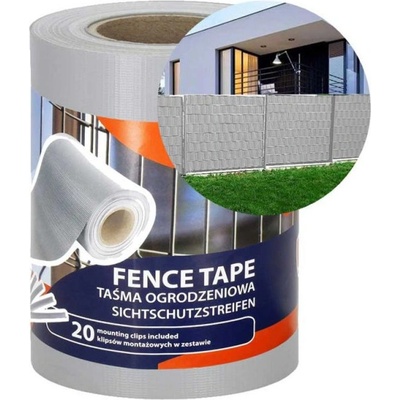 SPRINGOS Tieniaca plotová páska 19cm x 35m, svetlo šedá SPRINGOS FN0002