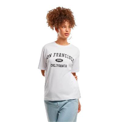 Тениска Miss tee San Francisco City short sleeve T-shirt - White (White)