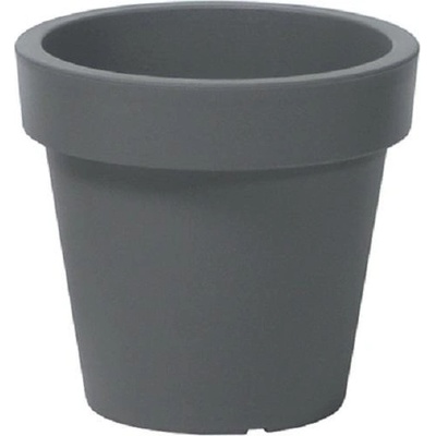 Prosperplast Květináč Lexo Round DLR800 šedý 212L 80x80x74 cm