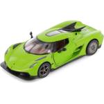 Kinsmart Метална количка Kinsmart - Koenigsegg Jesko Absolut, 1: 34, зелена (55147)