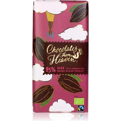 Chocolates from Heaven Horká čokoláda Peru & Dominikánska republika horká čokoláda 100 g