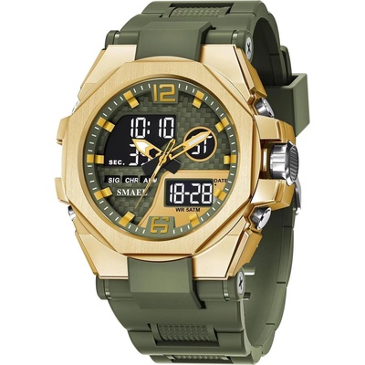 SMAEL Часовник smael er-38664 - Кафяво / Златно kp38664