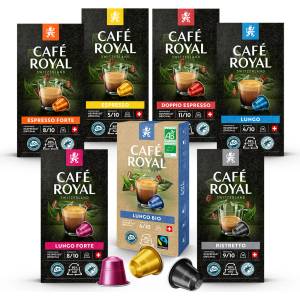 Café Royal | Стартов асортимент - 70 капсули за Nespresso®