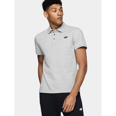 4F H4L17-TSM023 polo Light gray melange